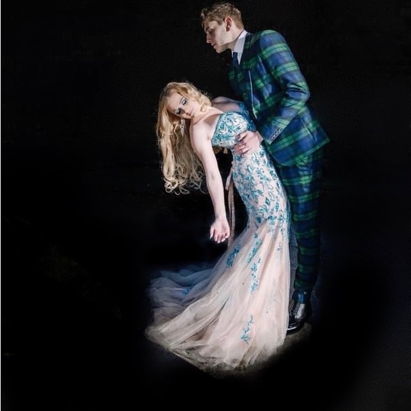 Mori Lee Dresses & Skirts - Gorgeous designer prom/wedding/ evening gown. Morilee by Madeline Gardener.